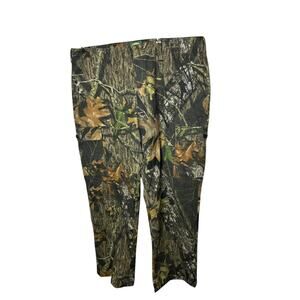 CABELA‎ Men’s Cargo Camo Cargo Chamois Hunting Pants Size 42x30